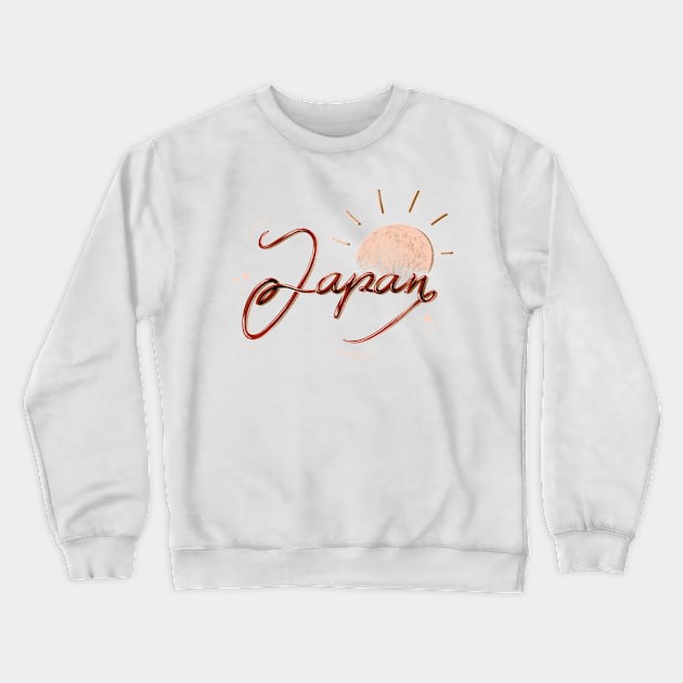 Japan Crewneck Sweatshirt by geep44